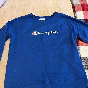 Blue Champion Crewneck